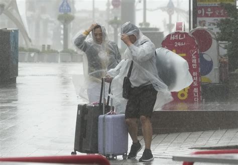 韓國颱風2023|颱風卡努襲南韓1死1失蹤！東半部降「極限豪雨」 老。